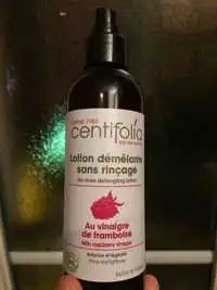 CENTIFOLIA - Lotion démêlante sans rinçage - Au vinaigre de framboise