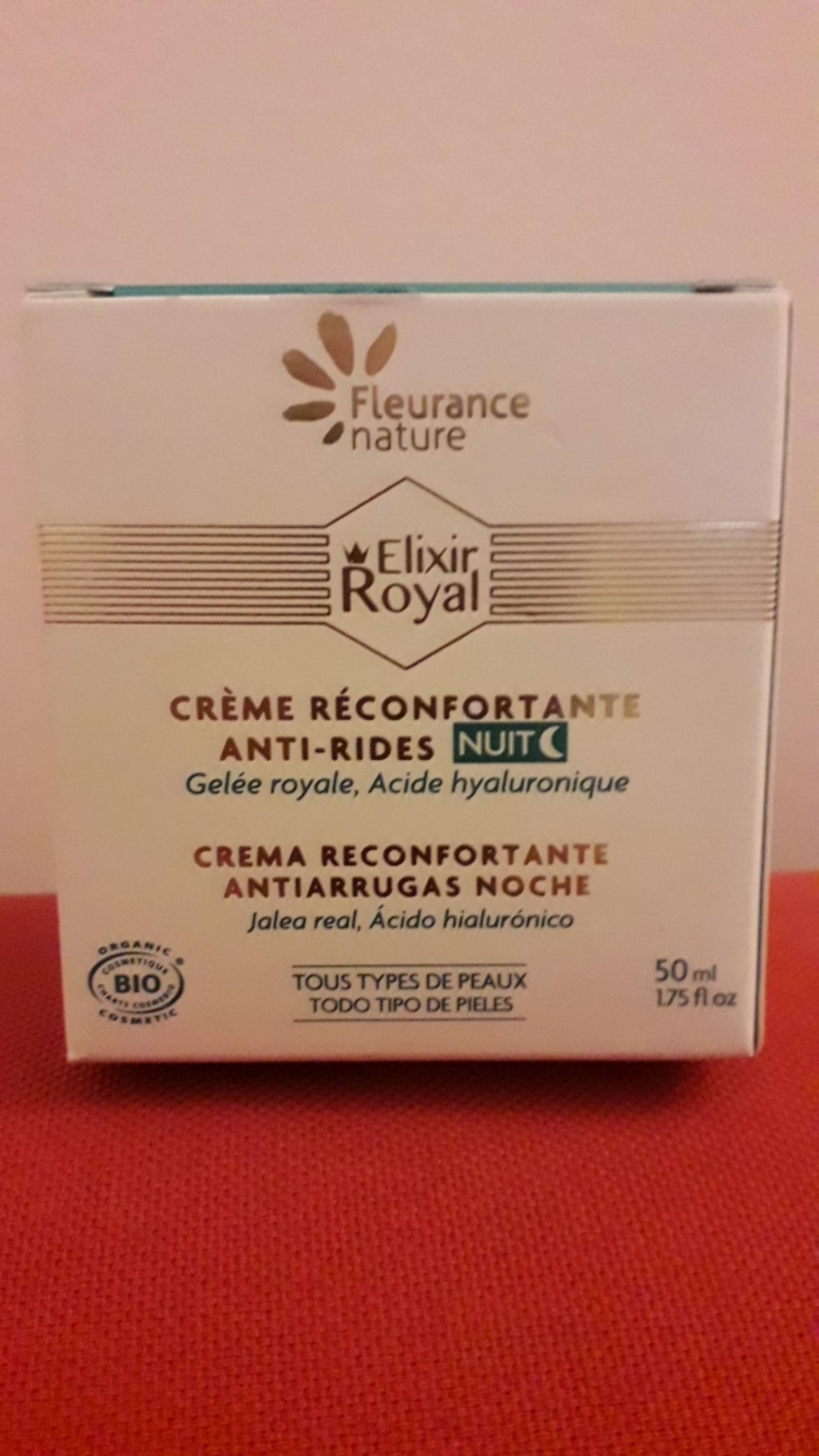 FLEURANCE NATURE - Elixir Royal - Crème réconfortante anti-rides