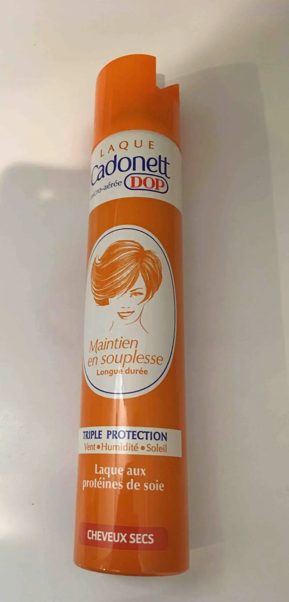 CADONETT DOP - Laque aux protéines de soie - Cheveux secs