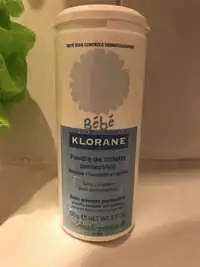 KLORANE - Bébé - Poudre de toilette protectrice