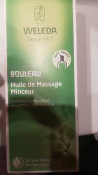 WELEDA - Bouleau - Huile de massage minceur