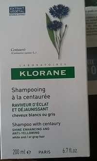 KLORANE - Shampooing à la centaurée - Raviveur d'éclat et déjaunissant