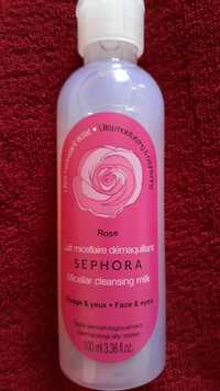 SEPHORA - Rose - Lait micellaire démaquillant