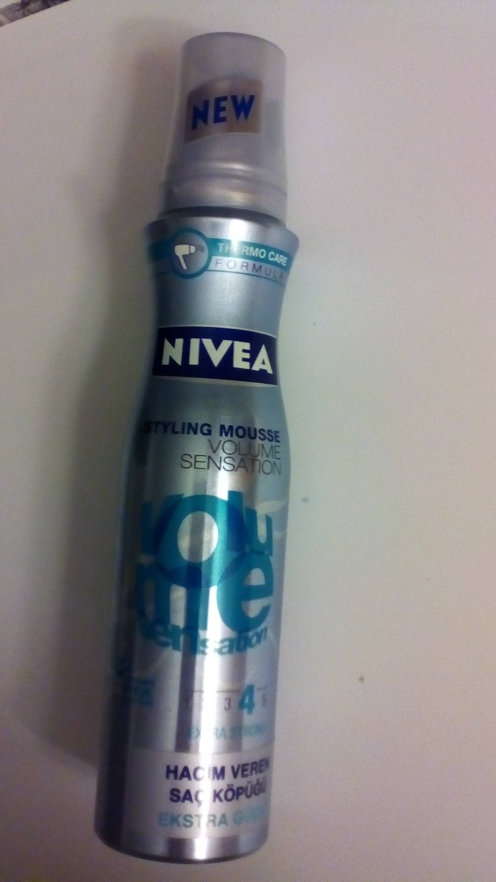 NIVEA - Volume sensation - Styling mousse