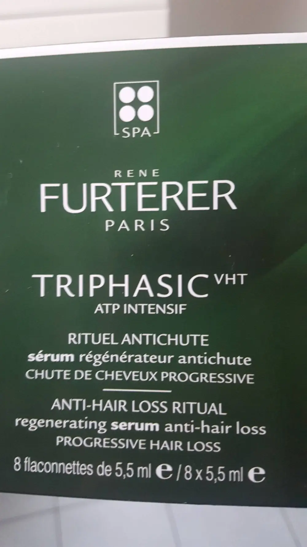 RENÉ FURTERER - Triphasic - Sérum régénérateur antichute