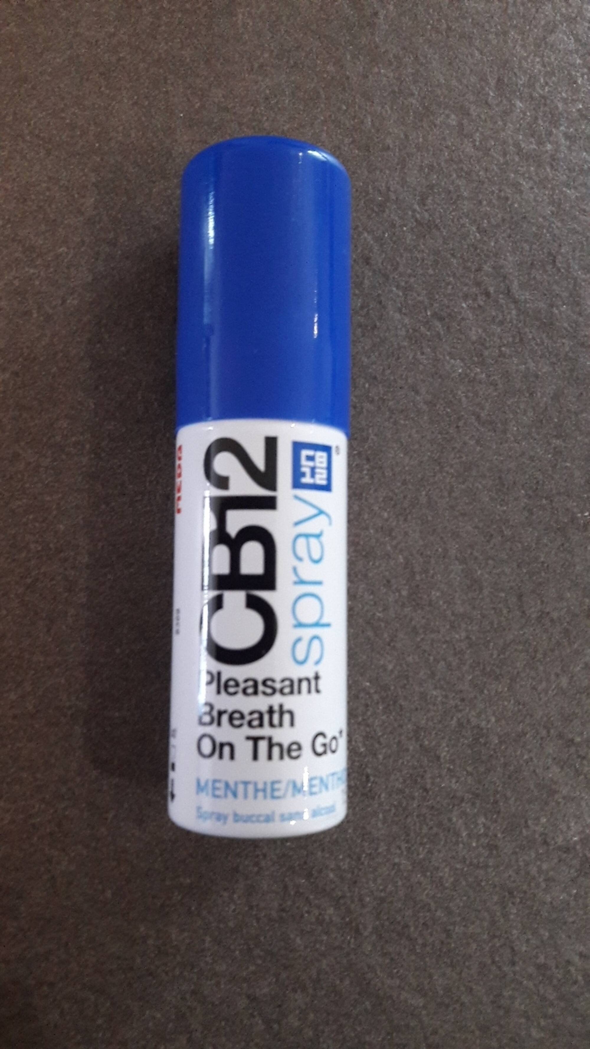 CB12 - Spray buccal au menthe