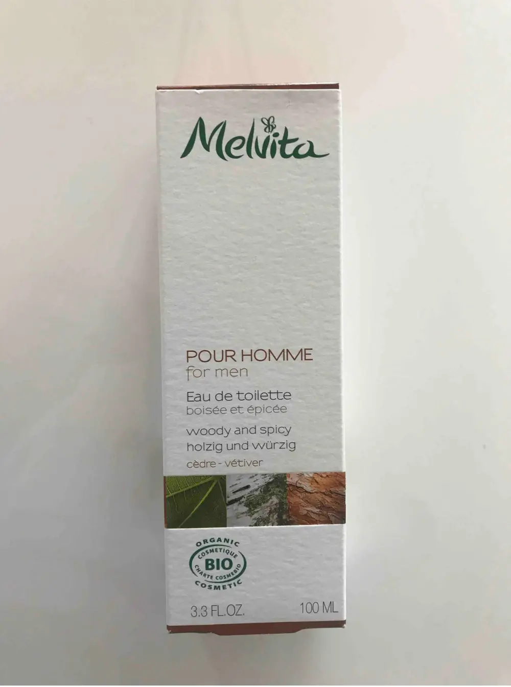 MELVITA - Eau de toilette pour homme