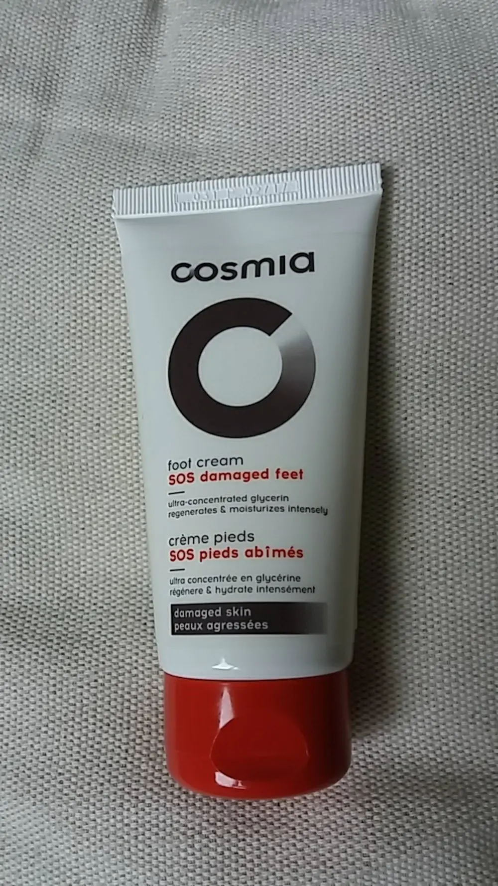 COSMIA - Crème pieds sos pieds abîmés