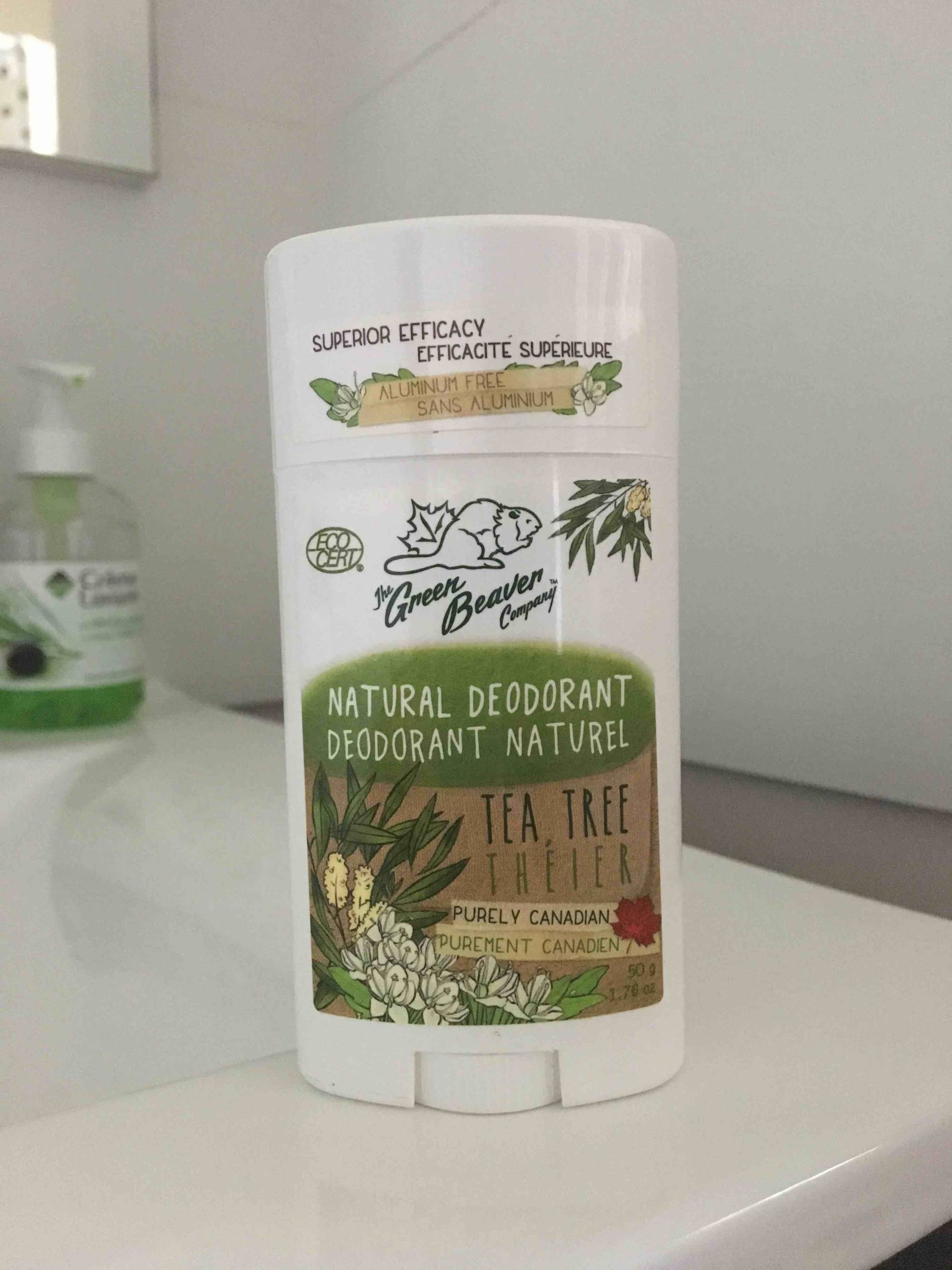 THE GREEN BEAVER COMPANY - Théier - Déodorant naturel