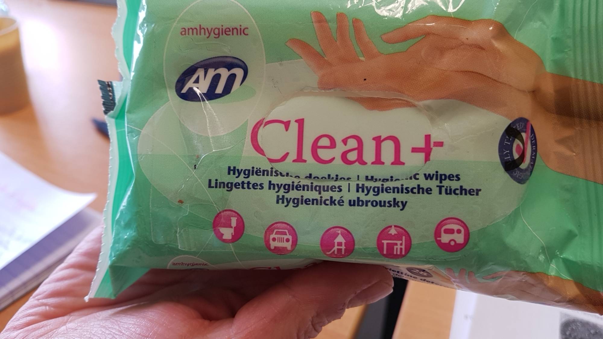AM - Clean+ - Lingettes hygiéniques