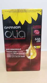 GARNIER - Olia - Coloration permanente 6.66 carmin éclatant