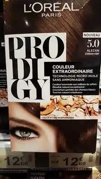 L'ORÉAL - Prodigy - Coloration permanente 5.0 Alezan Châtain clair