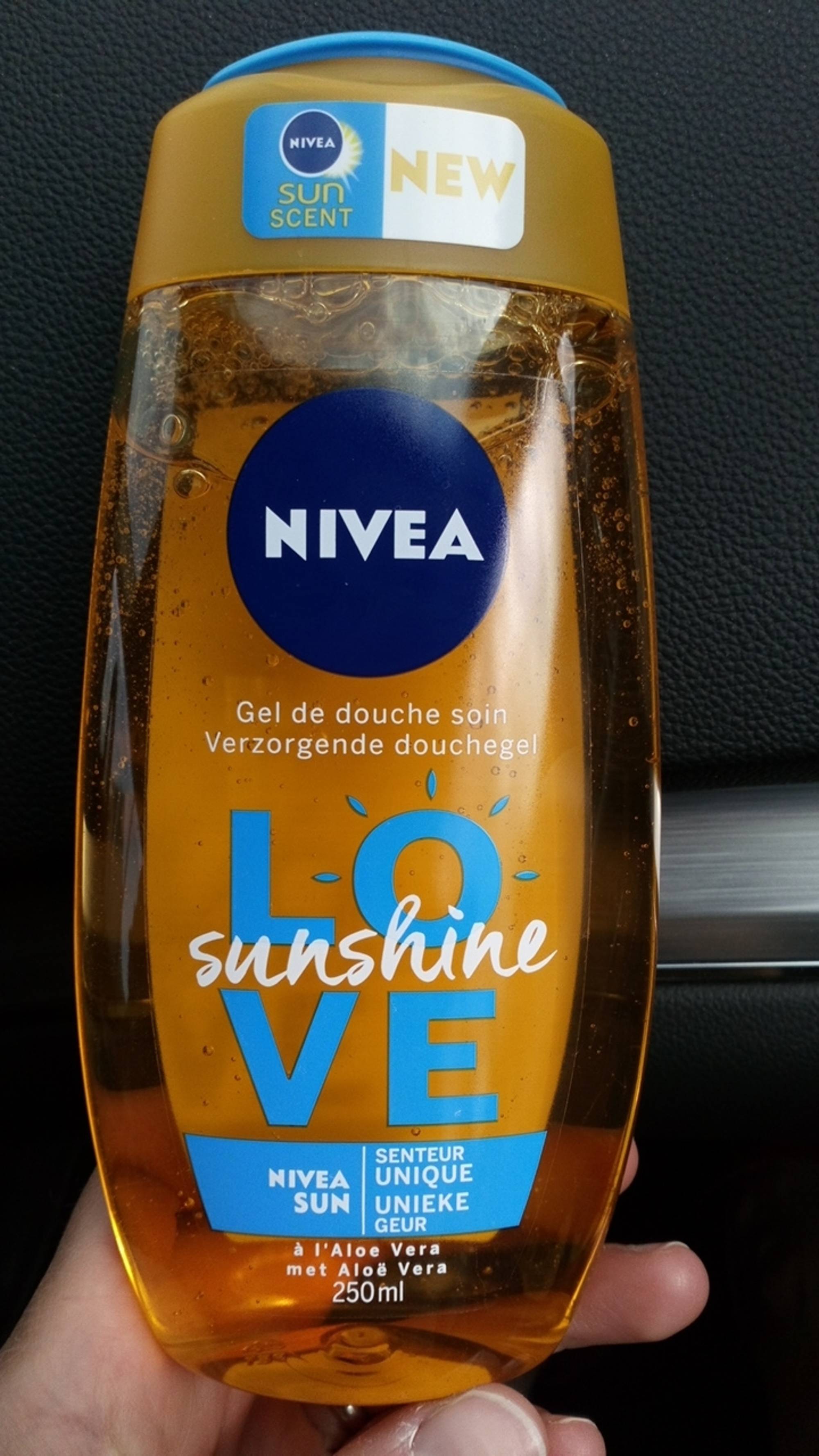 NIVEA - Sunshine love - Gel de douche soin