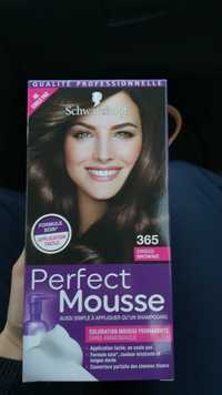 SCHWARZKOPF - Perfect mousse - Coloration mousse permanente 365 choco brownie