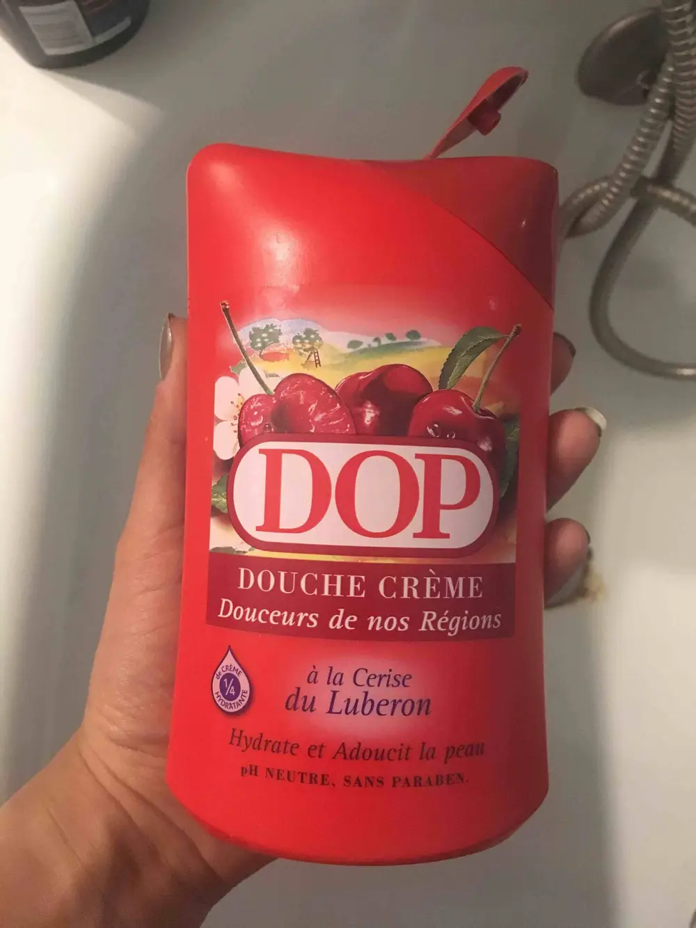 DOP - Cerise du Luberon - Douche crème douceurs de nos régions