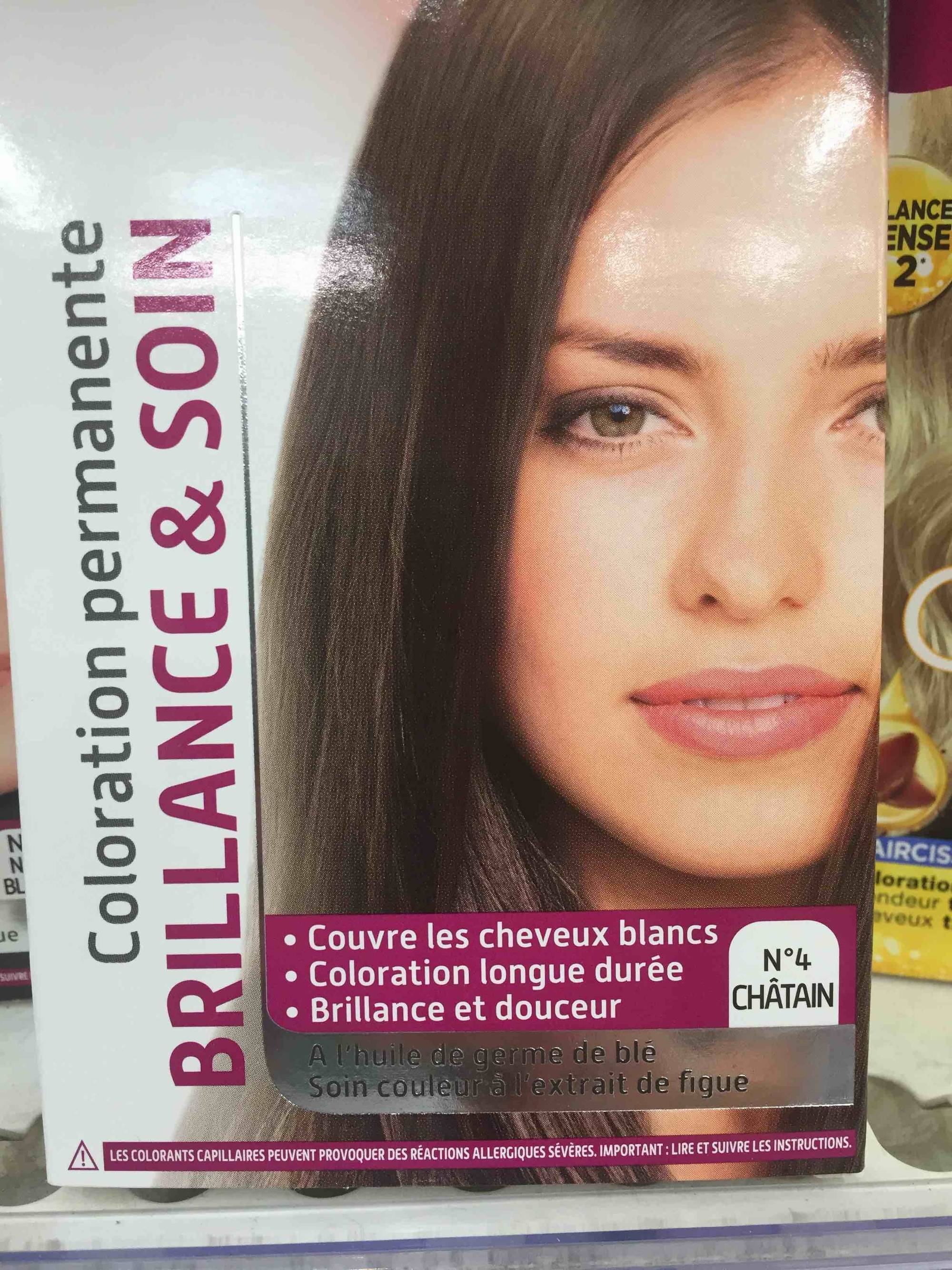 YSIANCE - Brillance & soin - Coloration permanente n° 4 châtain