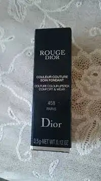 DIOR - Rouge dior - Couleur couture soin fondant 458