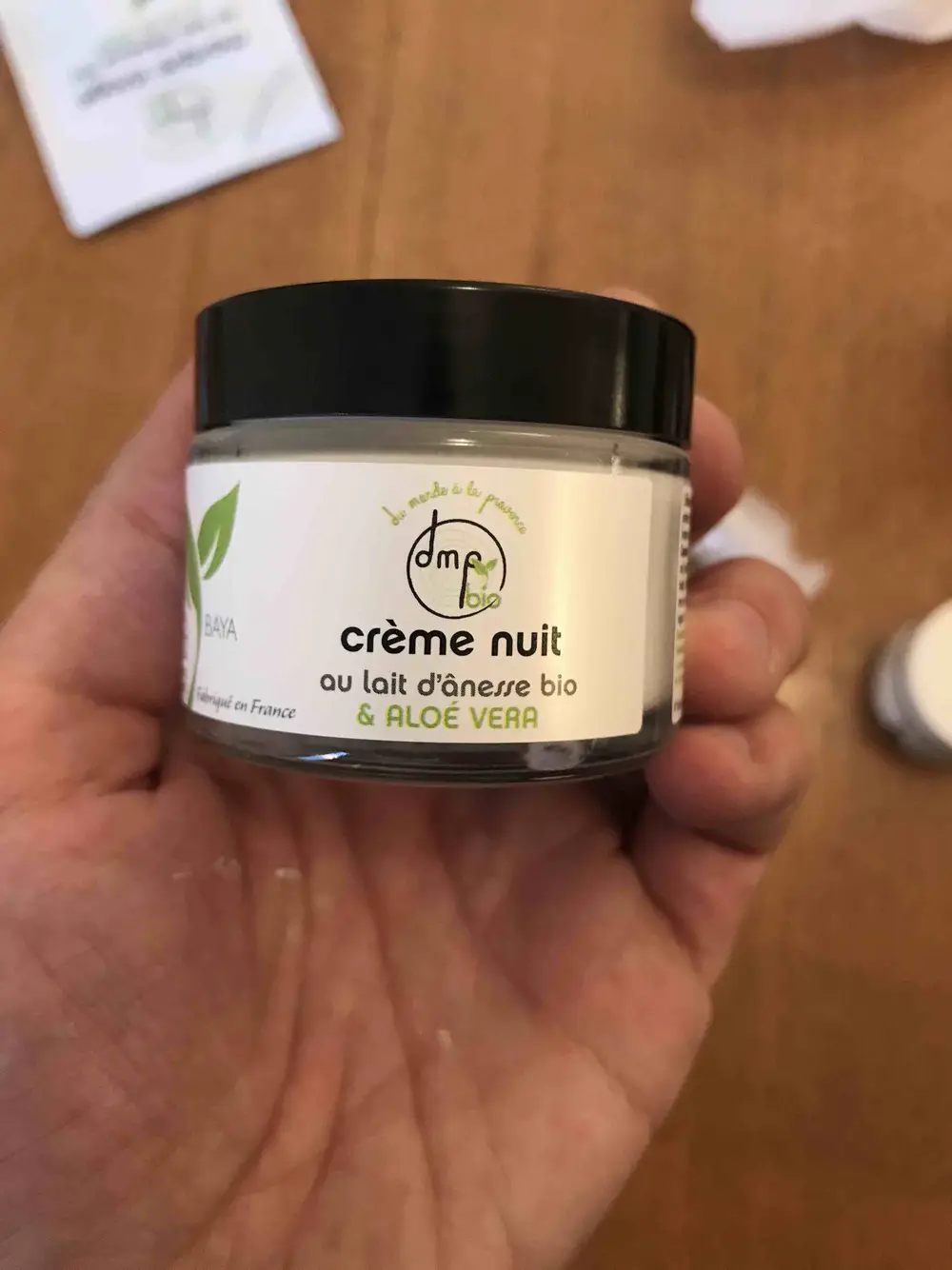 DMP DU MONDE À LA PROVENCE - Crème nuit au lait d'ânesse bio & aloé vera