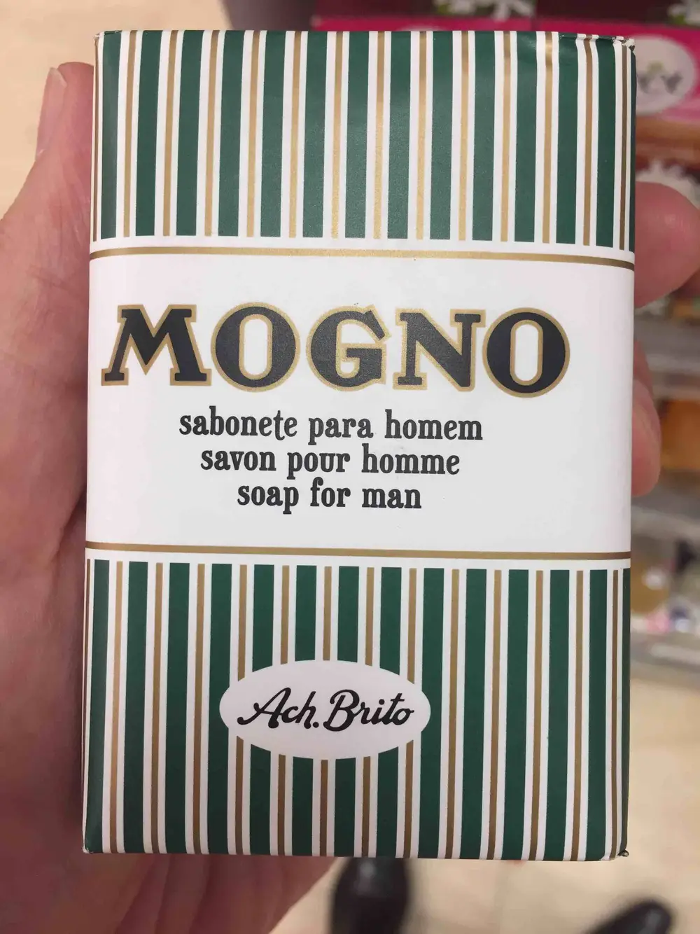 ACH. BRITO - Mogno - Savon pour homme
