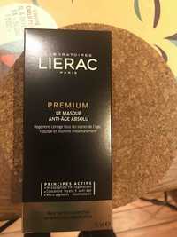 LIÉRAC - Premium - Le masque anti-âge absolu