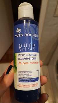 YVES ROCHER - Pure system - Lotion clarifiante