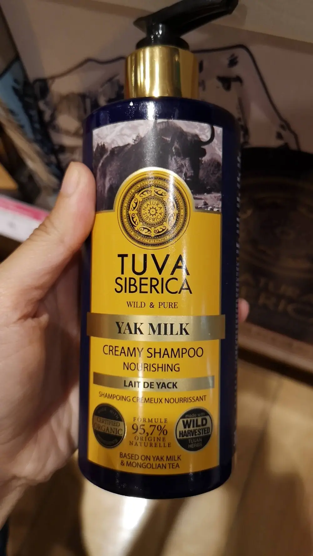 NATURA SIBERICA - Lait de Yack - Shampooing crémeux nourrissant