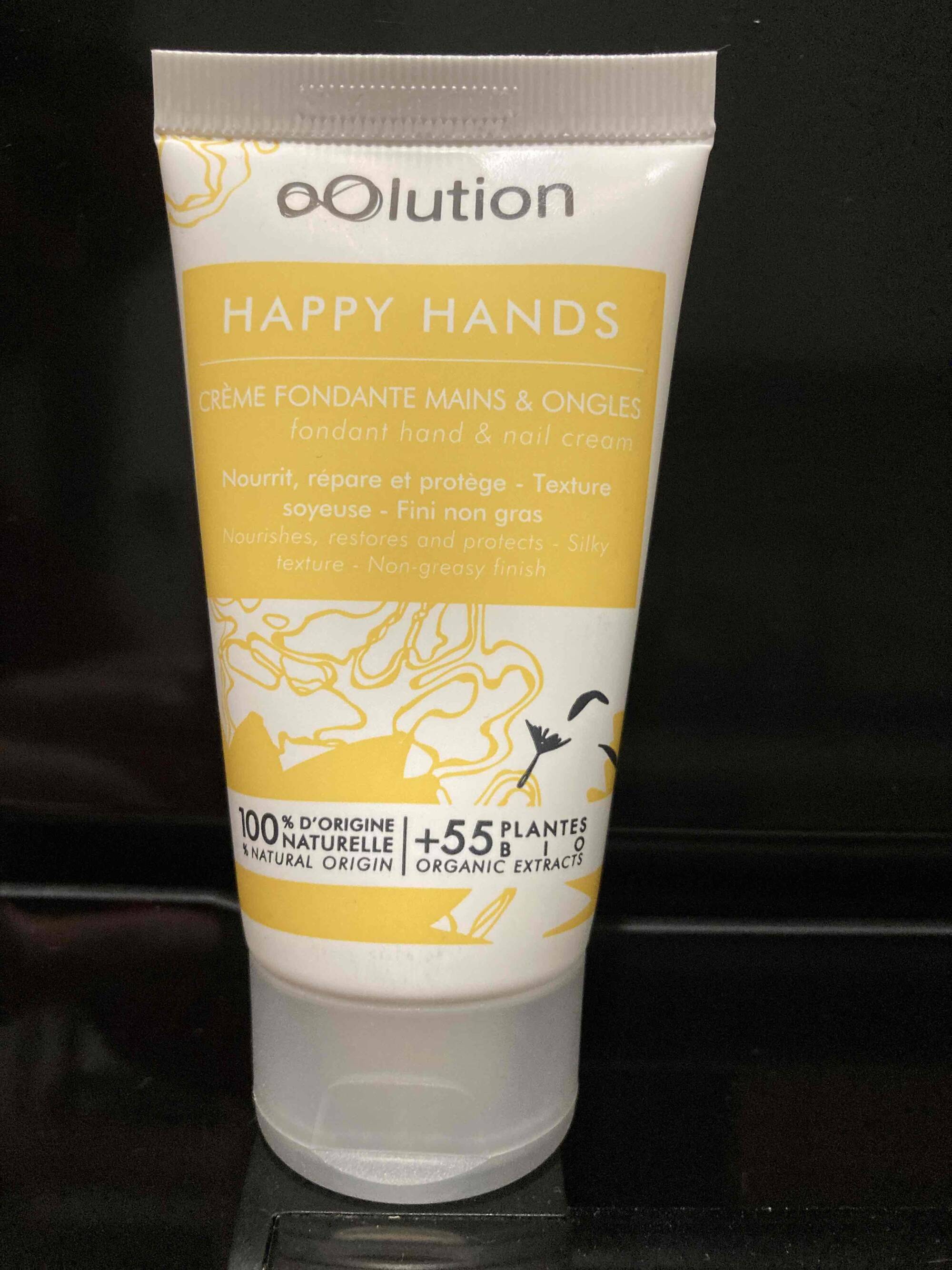 OOLUTION - Happy hands - Crème fondante mains et ongles