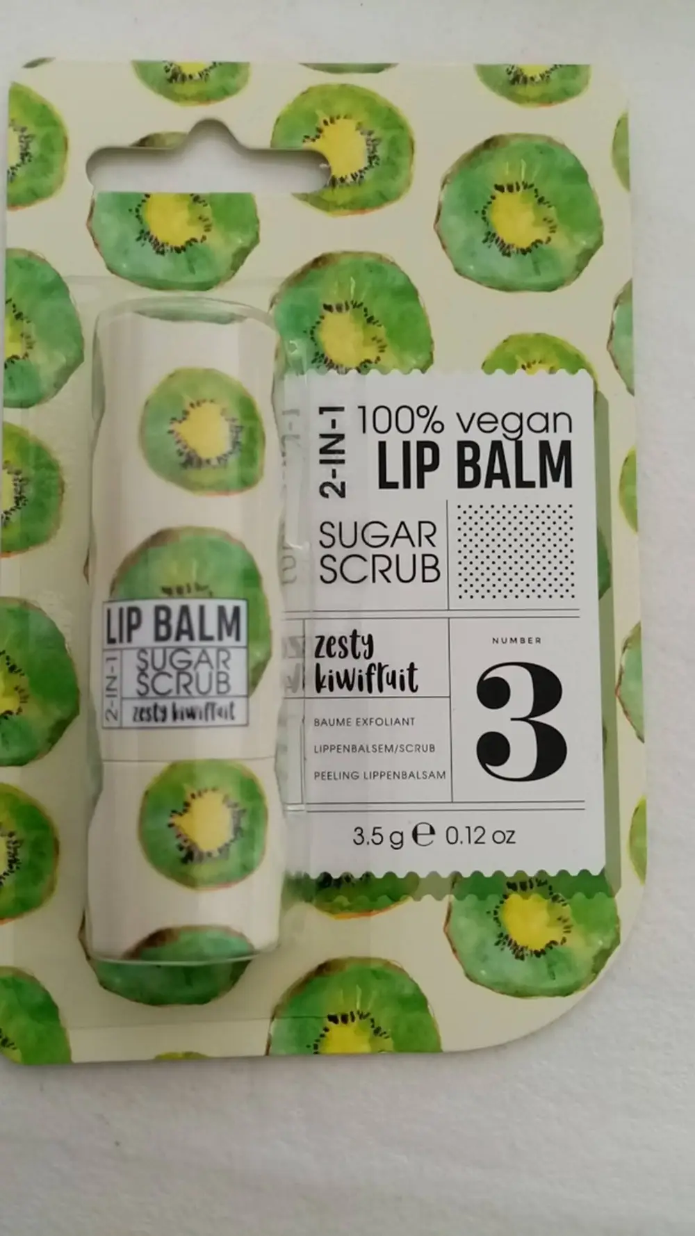 MAXBRANDS - Sugar scrub 2 in 1 - Lip balm