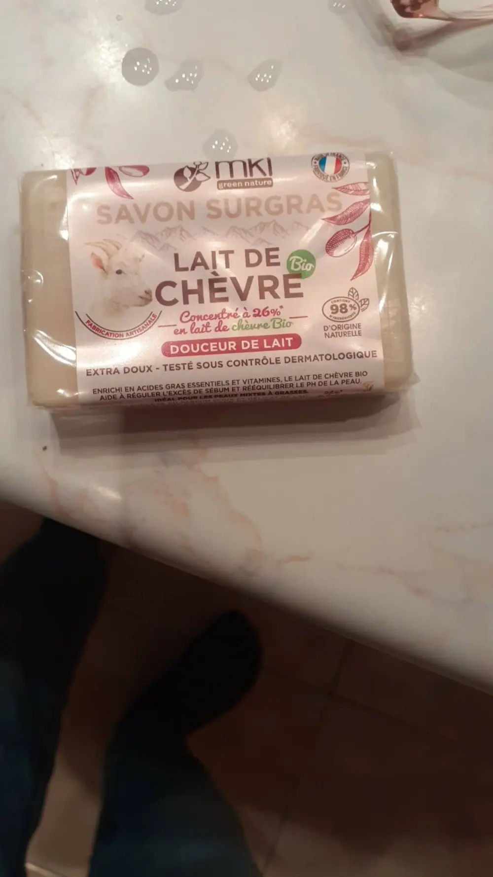 MKI - Lait de chèvre - Savon surgras