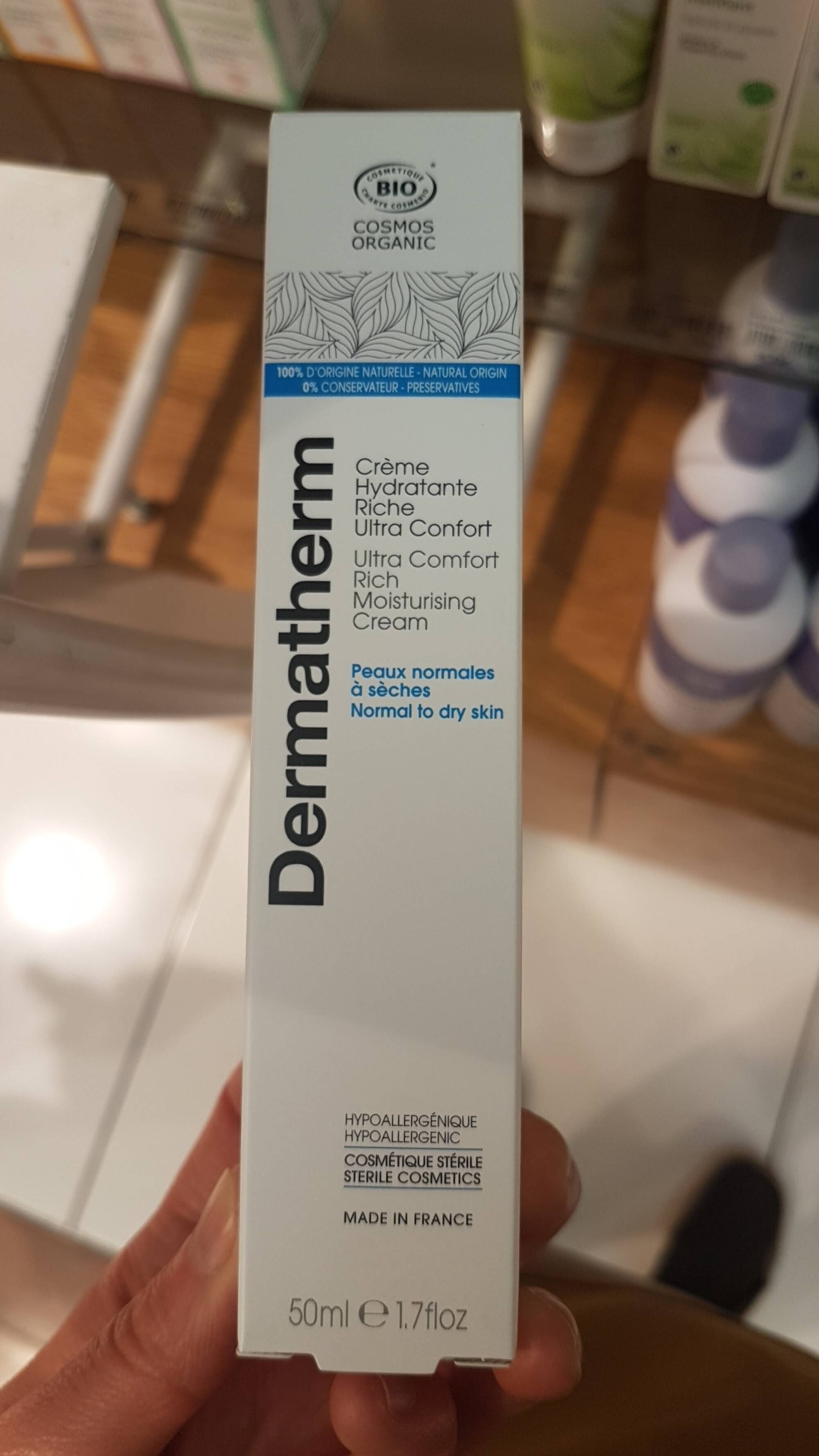 DERMATHERM - Crème hydratante riche ultra confort