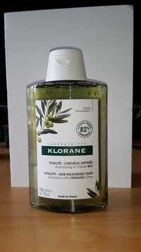 KLORANE - Vitalité - Shampooing à l'olivier bio
