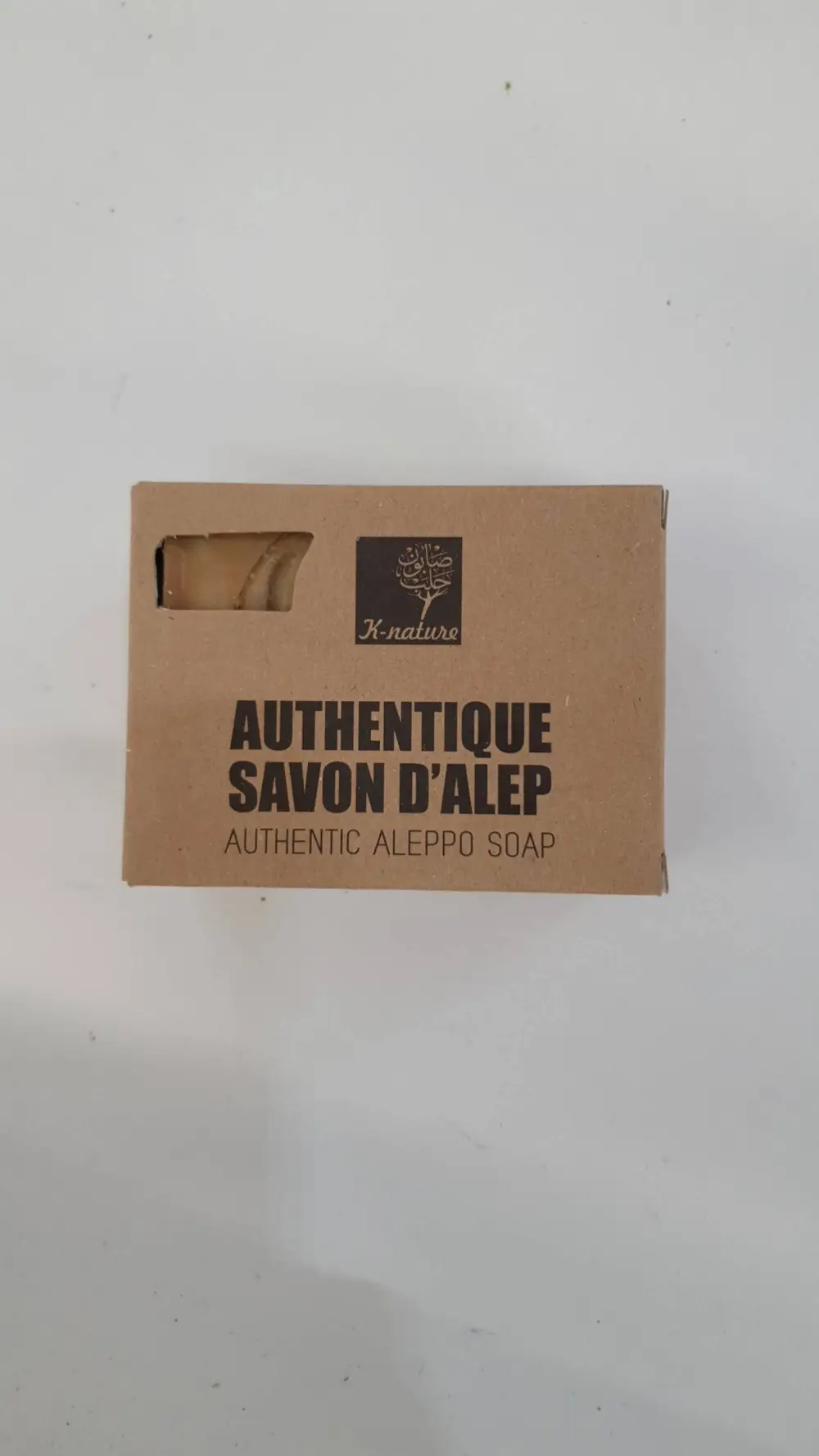 KNATURE - Authentique savon d'Alep