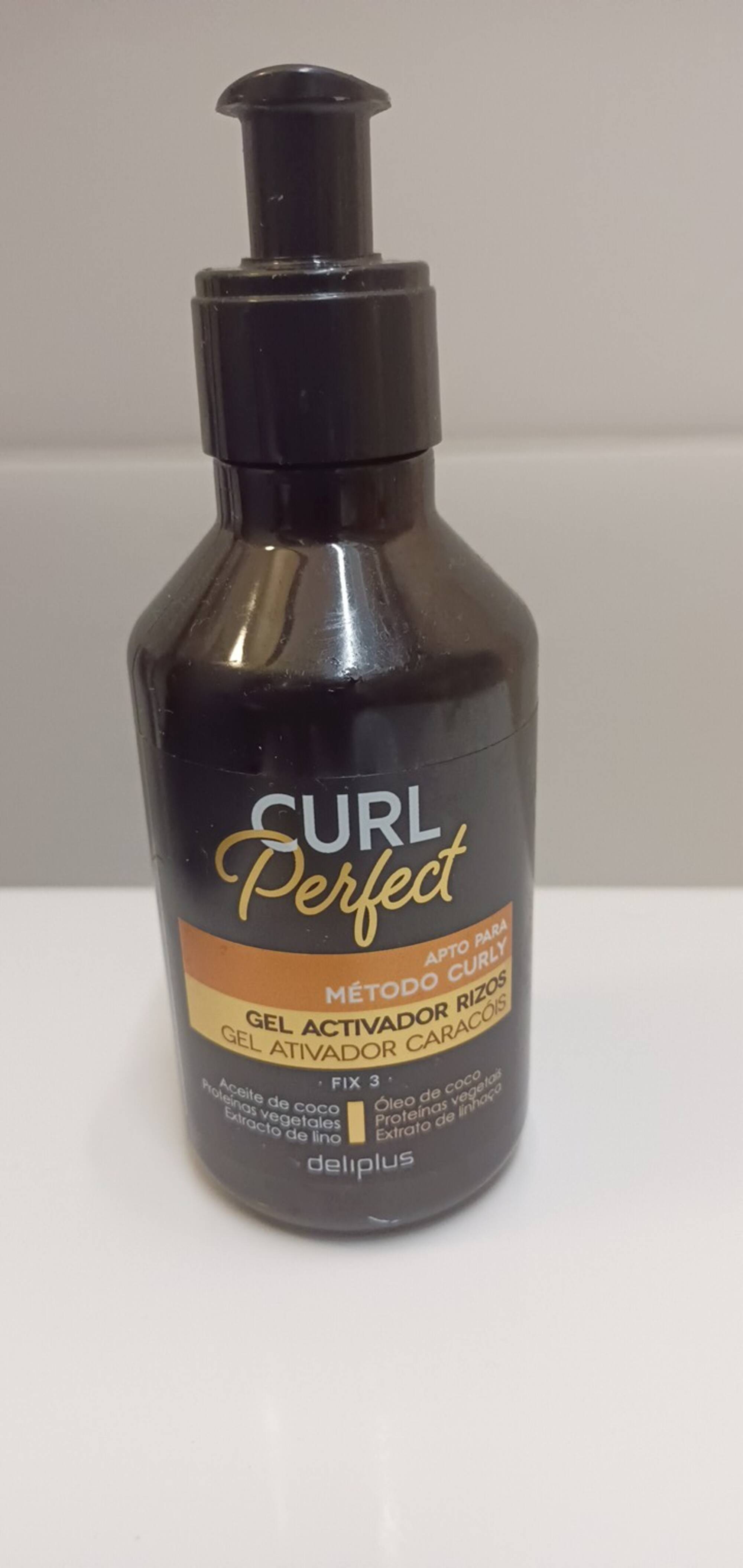 DELIPLUS - Curl perfect - Gel activador rizos fix3