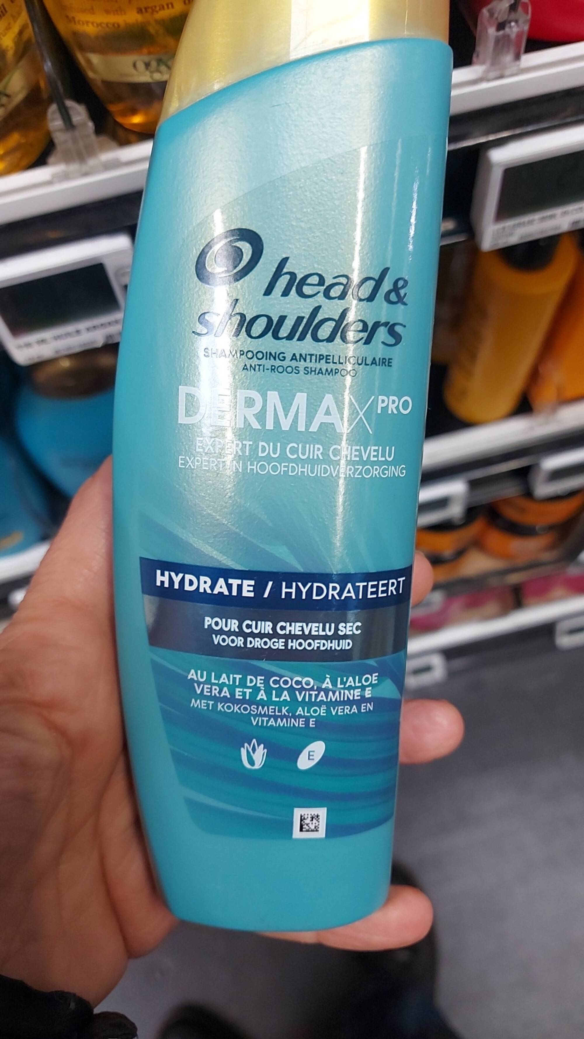 HEAD & SHOULDERS - Dermax pro hydrate - Shampooing antipelliculaire