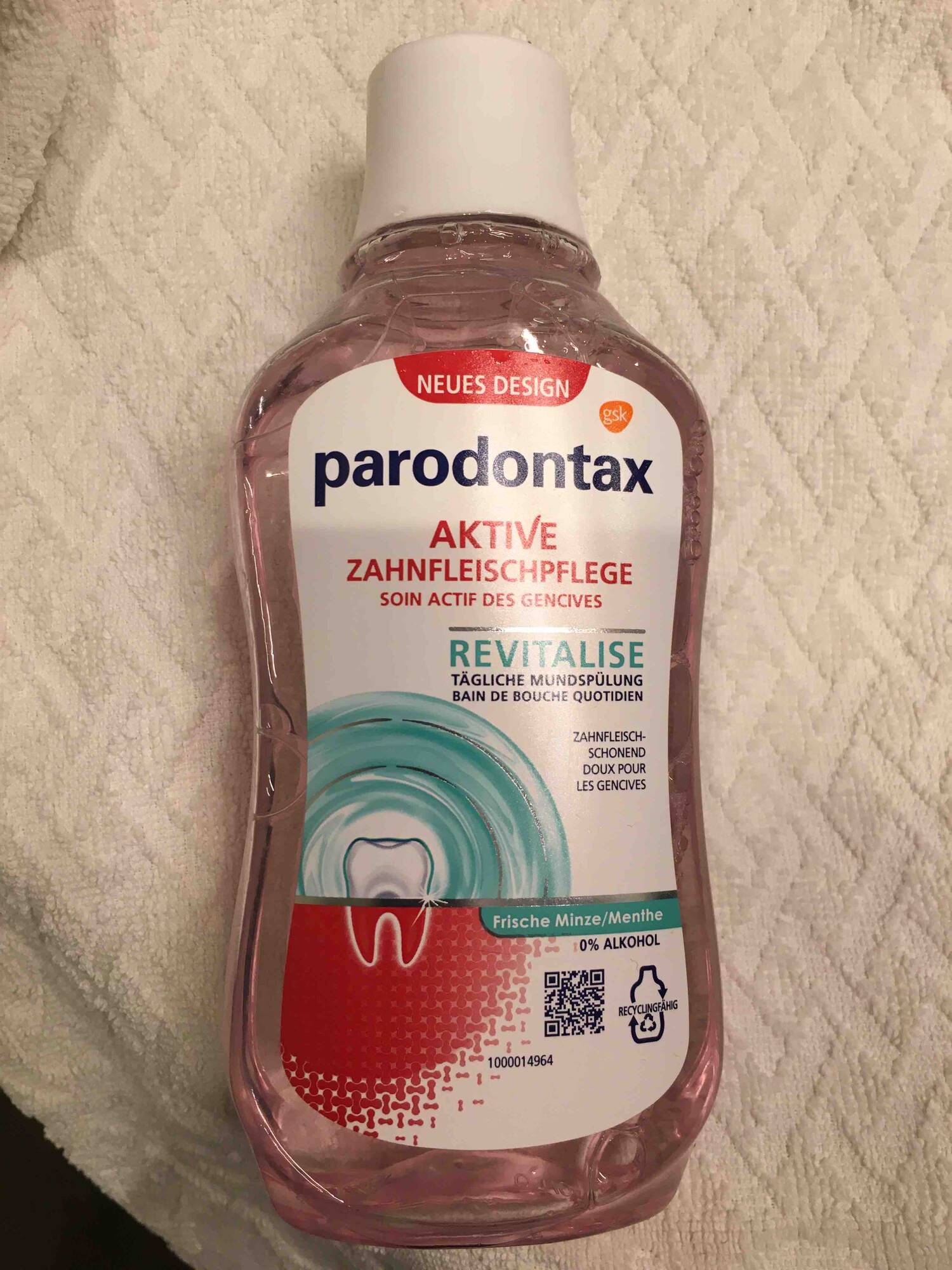 PARODONTAX - Revitalise - Bain de bouche quotidien