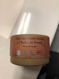 COMME AVANT - Soin capillaire solide a l'huile de prune pêche & vanille