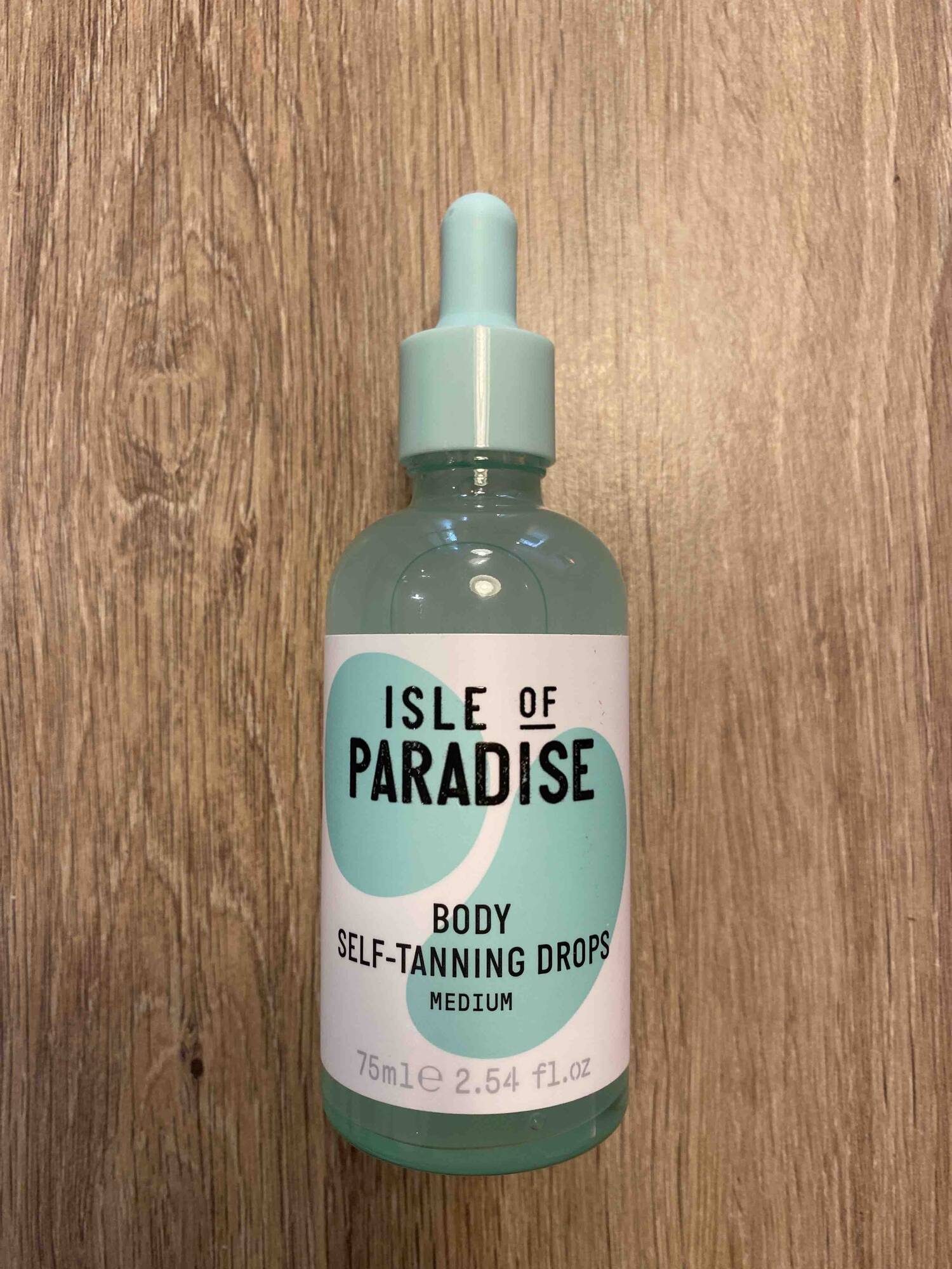 ISLE OF PARADISE - Body self-tanning drops