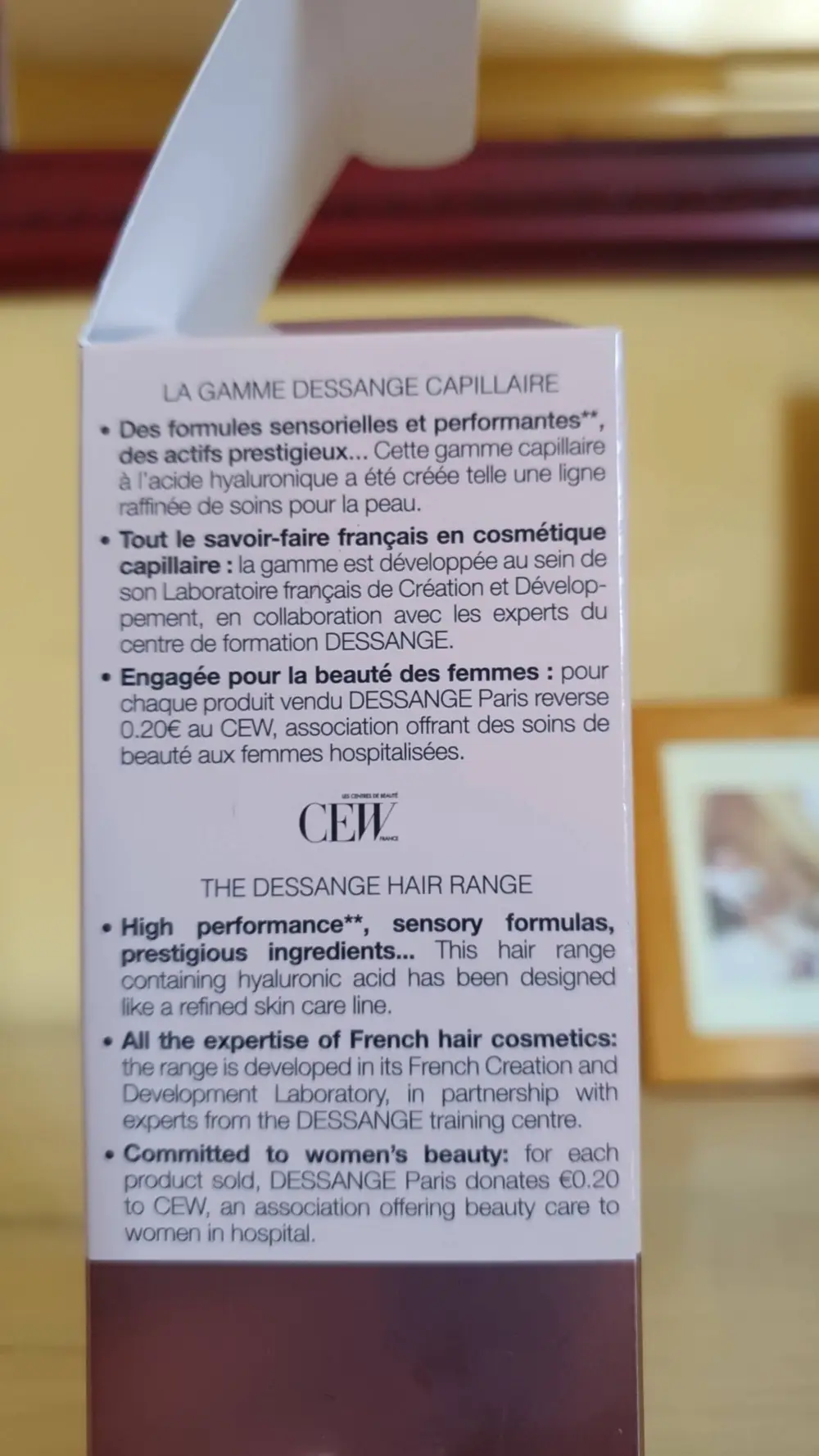 DESSANGE - Lait lavant effet matière cheveux fins 