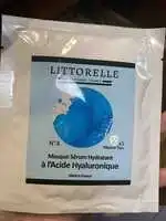 LITTORELLE - Masque sérum hydratant à l'acide hyaluronique
