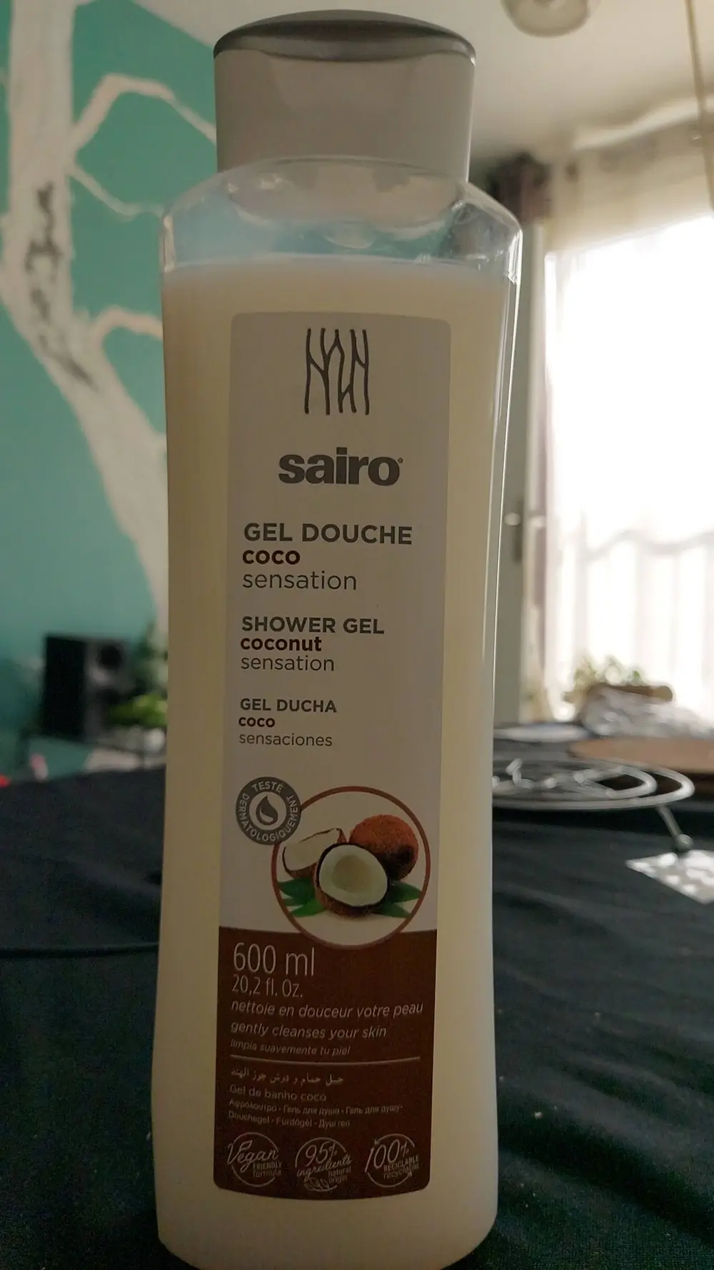 SAIRO - Gel douche coco sensation