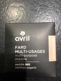 AVRIL - Fard multi-usages or antique irisé