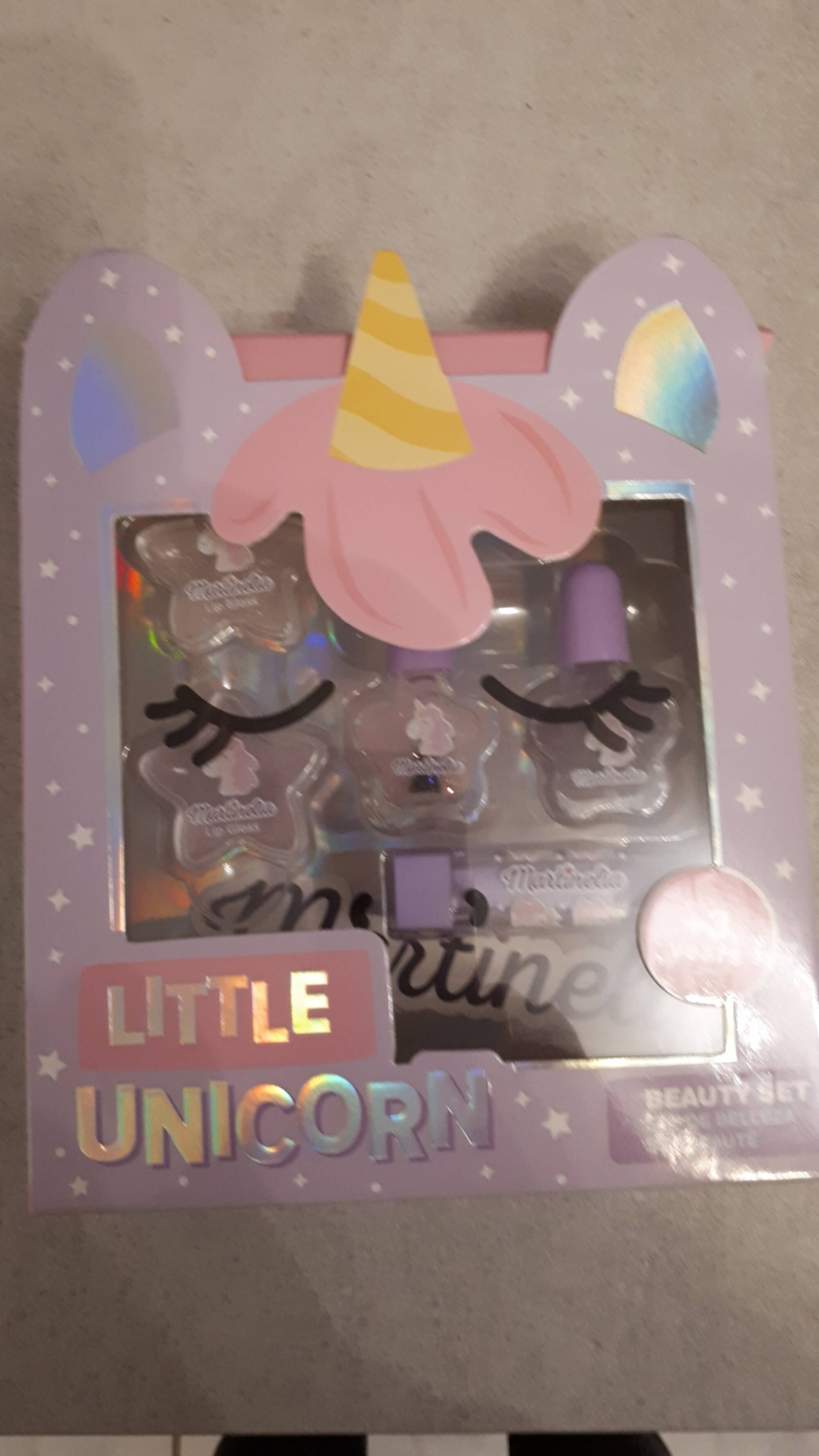 MARTINELIA - Coffret little unicorn - Lip gloss