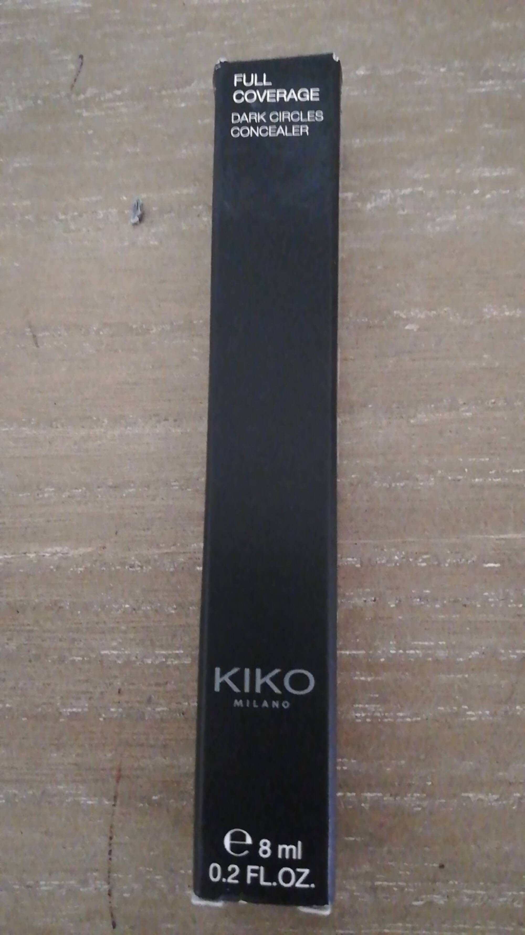 KIKO MILANO - Full coverage - Dark circles concealer