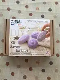 GRAINE CRÉATIVE - Diy - Kit savons lavande