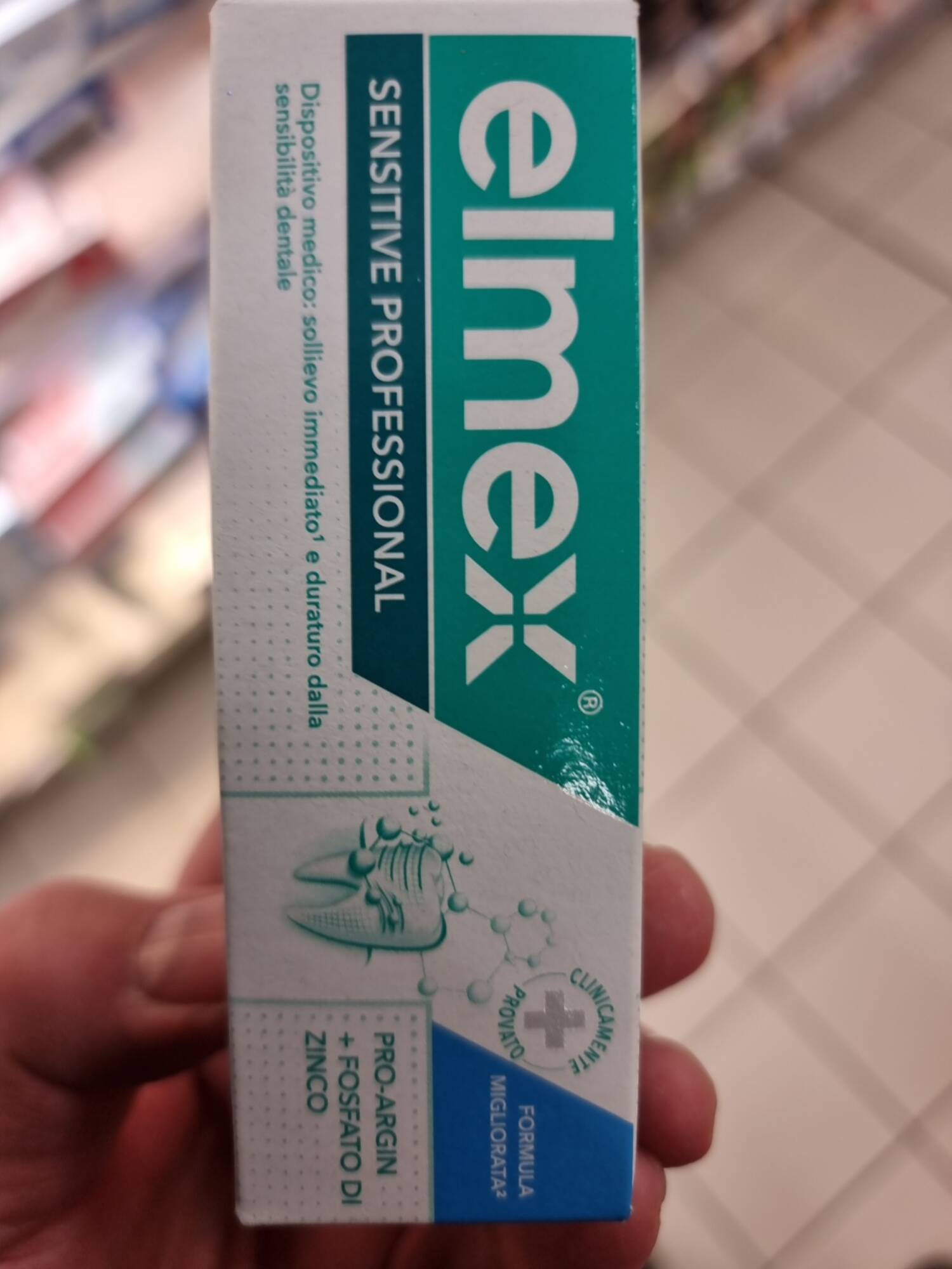 ELMEX - Dentifrice sensitive professionnal