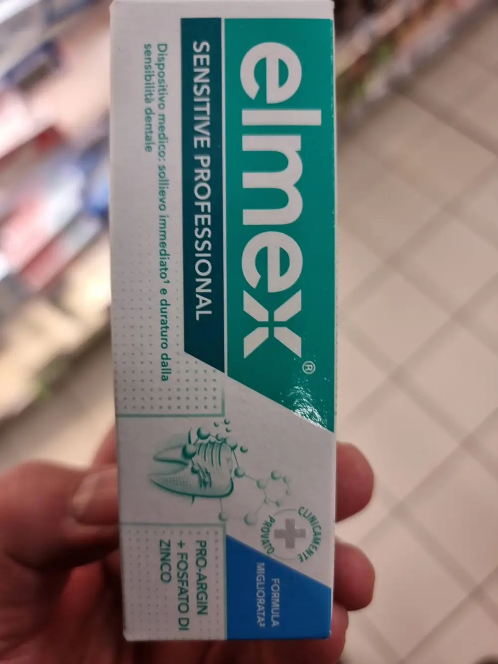 ELMEX - Dentifrice sensitive professionnal