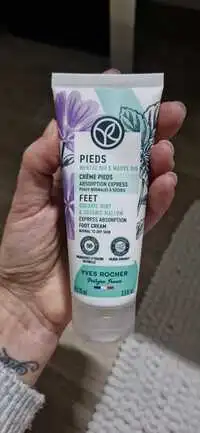 YVES ROCHER - Pieds - Crème pieds menthe bio & mauve bio