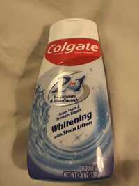 COLGATE - 2in1 toothpaste & mouthwash with stain lifters