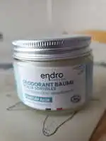 ENDRO - Parfum aloe - Déodorant baume bio