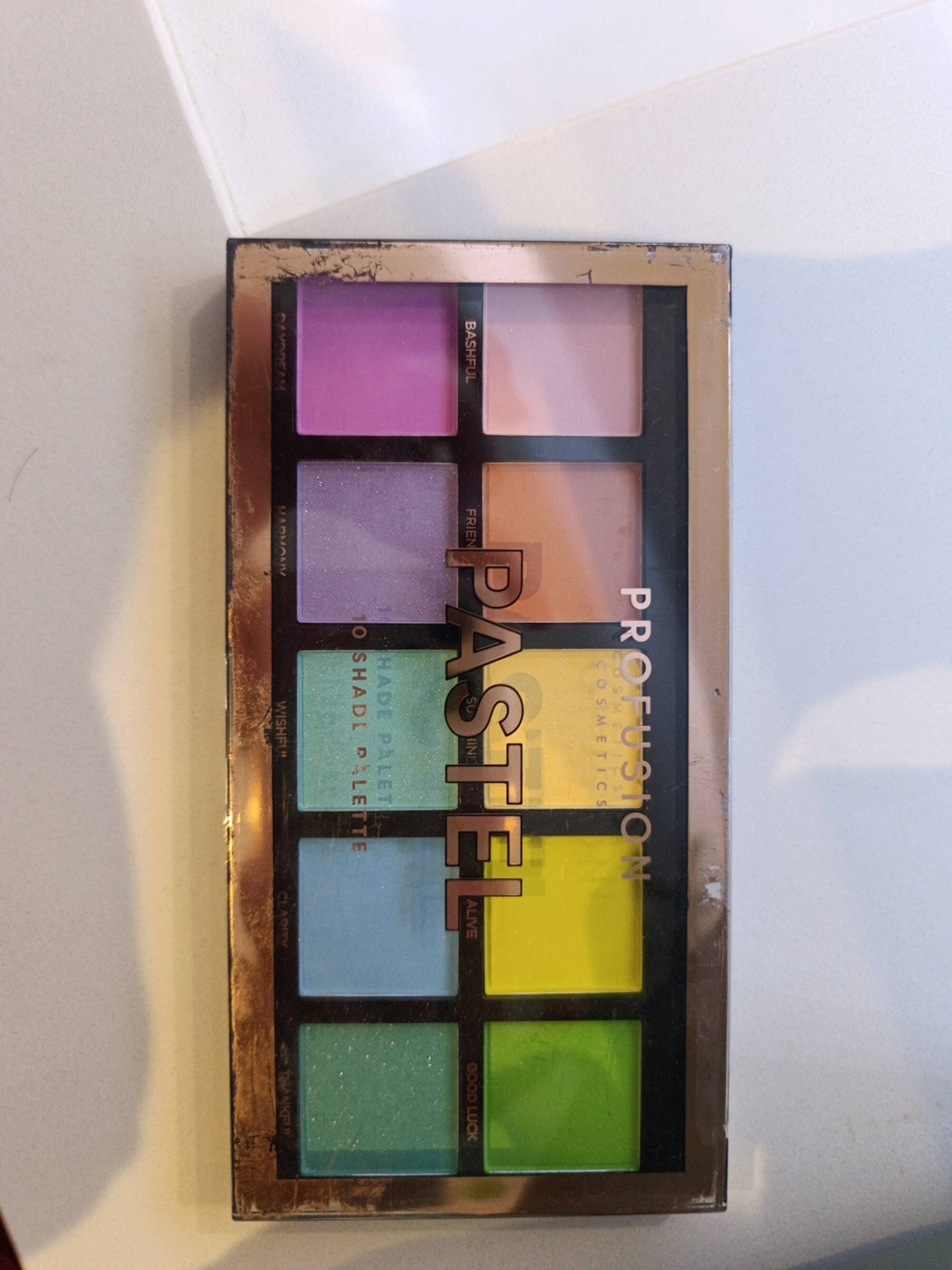 PROFUSION COSMETICS - Pastel - 10 Shade palette